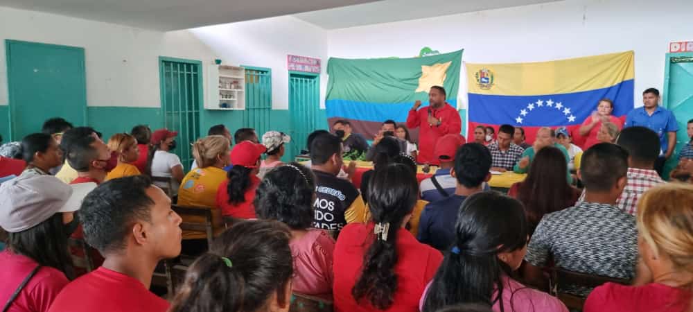 Monteverde juramentó al equipo que representará las bases del PSUV en Cedeño