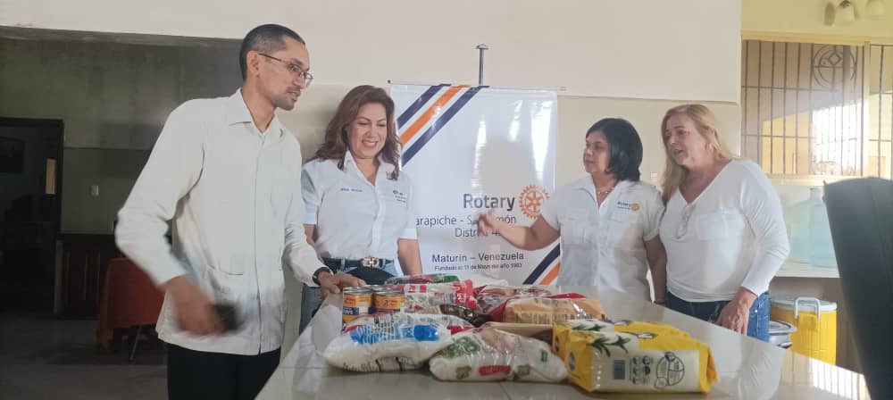 Rotary Guarapiche realizó donaciones a instituciones de Monagas