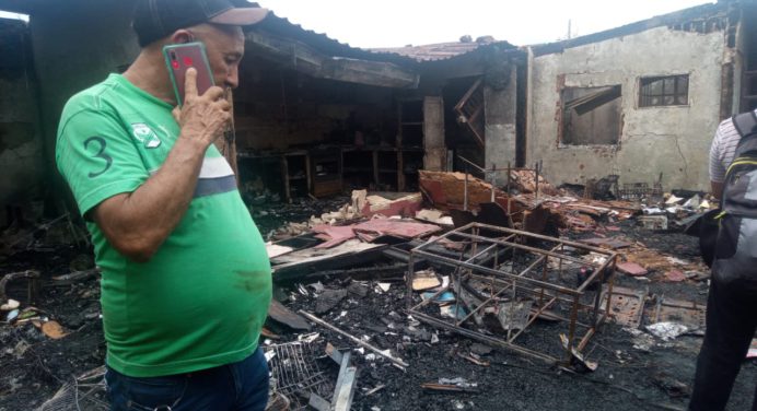 «Se me quemó mi casa, no quedó nada»