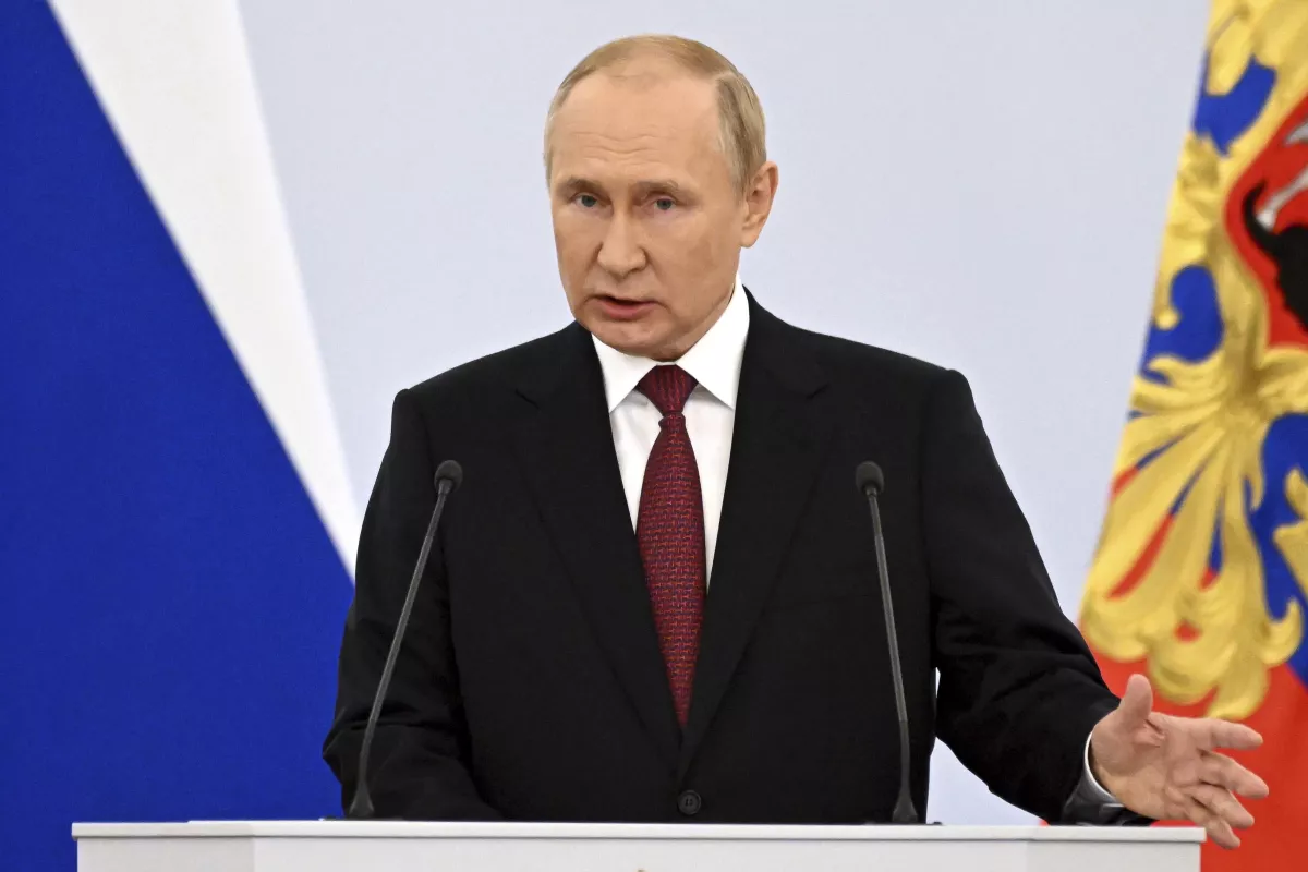 Vladimir Putin declara zonas ucranianas como parte de Rusia