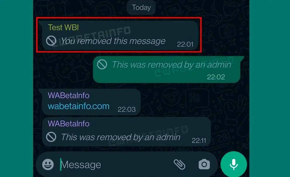 whatsapp permite que administradores de grupos pueden eliminar cualquier mensaje laverdaddemonagas.com whatsapp permite que administradores de grupos pueden eliminar cualquier mensaje laverdaddemonaga