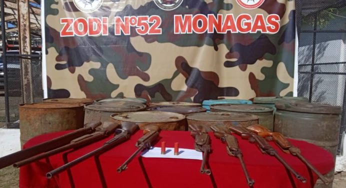 Zodi Monagas desmantela campamento Tancol y Gedo en Barrancas del Orinoco
