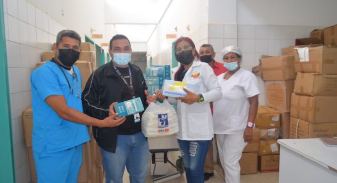 Alcaldía de Cedeño entrega insumos quirúrgicos al hospital de Caicara