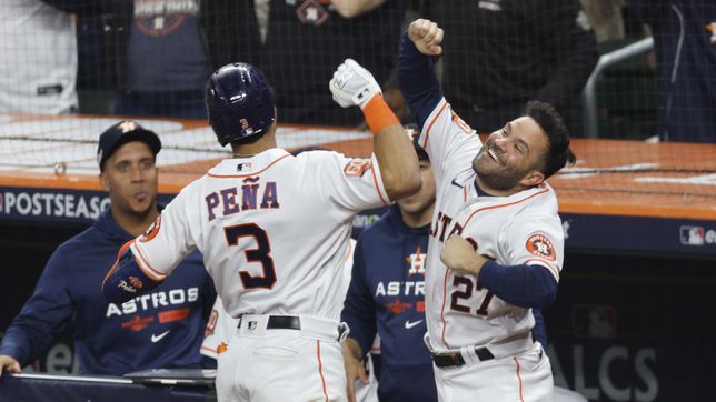 Astros golpea primero ante Yankees y Padres igualan a Phillies en Grandes Ligas