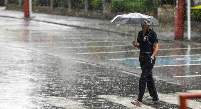 ¡No guarden el paragua! Las lluvias siguen en gran parte del territorio venezolano
