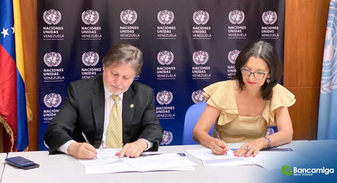 Bancamiga y el Programa de las Naciones Unidas suscriben acuerdo para impulsar a emprendedores