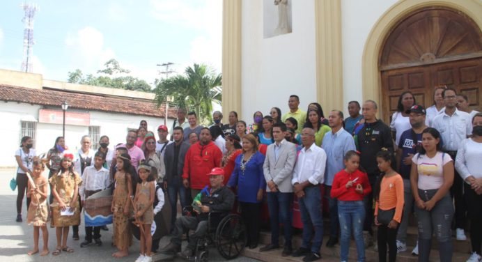 Cedeñenses conmemoraron el Día de la Resistencia Indígena