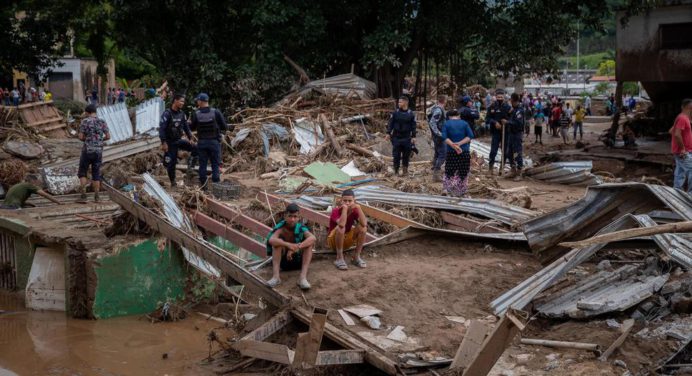 Deslave en Las Tejerías arrasó con más de 700 viviendas