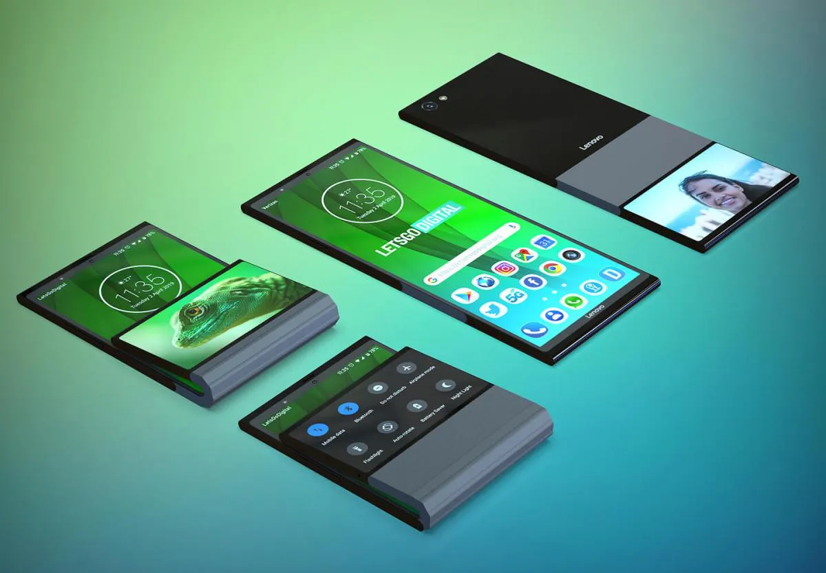 ¡Impresionante! Lenovo muestra concepto de smartphone enrollable bajo la marca Motorola