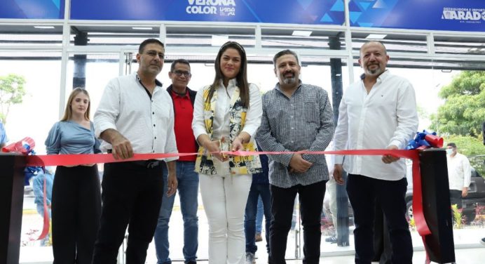 Inauguran en Maturín primera franquicia nacional de pinturas Verona Color