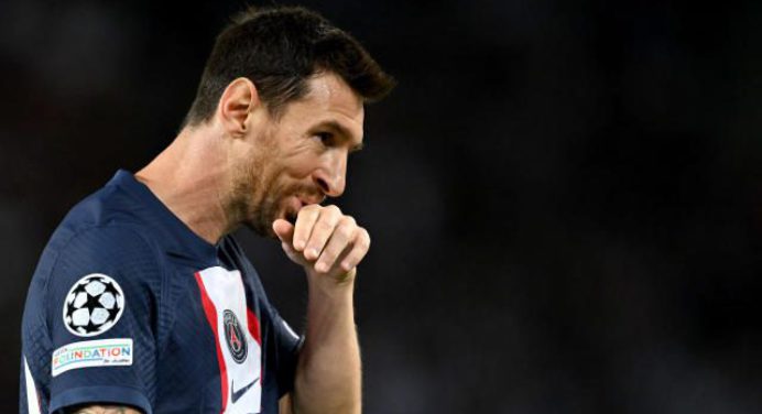 Messi será baja para enfrentar al Benfica en la Champions League
