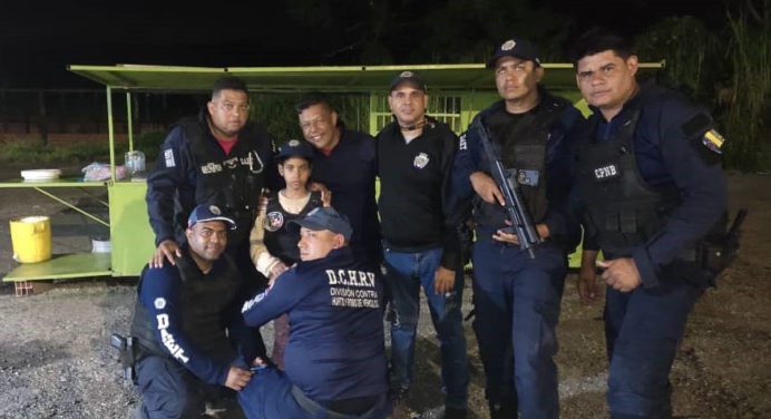 ¡Rescatada por la PNB! Niña fue secuestrada por la pareja de su abuela