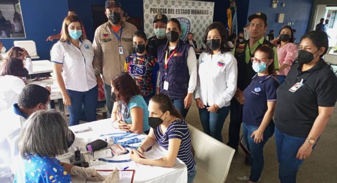 Benefician a privados de libertad en Polimonagas con jornada médica y jurídica