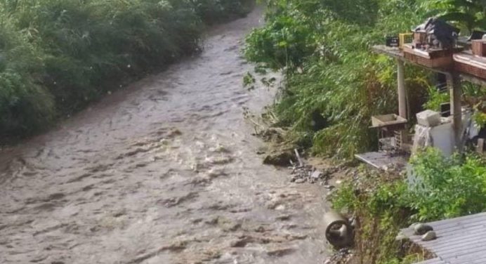 Lluvias ocasionaron afectaciones en 19 viviendas de Miranda