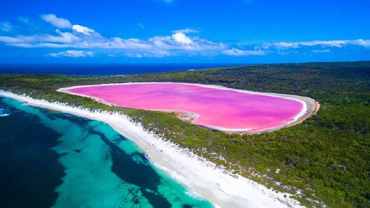 Los 5 lagos rosa más bellos del mundo y la razón de su extraño aspecto