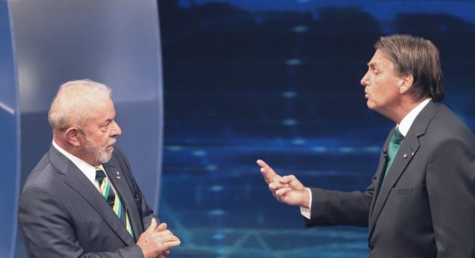 Lula y Bolsonaro se enfrentan en último debate antes de la segunda vuelta