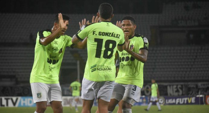 Monagas SC sumó de visitante en un duro partido ante Zamora FC