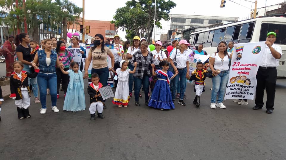 Niños de Maturín celebraron 23 aniversario de la Educación inicial