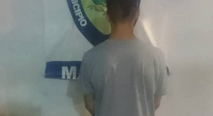 Polimaturín lo detuvo por golpear a un adolescente en Los Guaritos IV