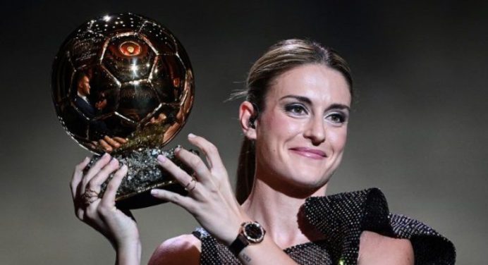 ¡Por segundo año seguido! Alexia Putellas se llevó el Balón de Oro Femenino 2022