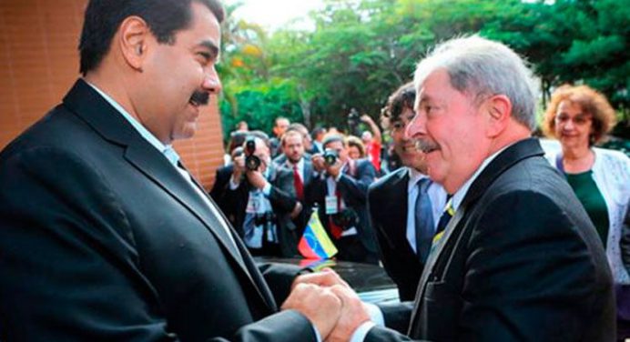 Presidente Maduro celebra el triunfo presidencial de Lula Da Silva en Brasil