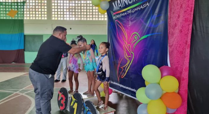 Realizan «I Festival de Gimnasia Rítmica Daniel Monteverde» en Caicara