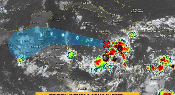 Siguen las lluvias en todo el territorio venezolano