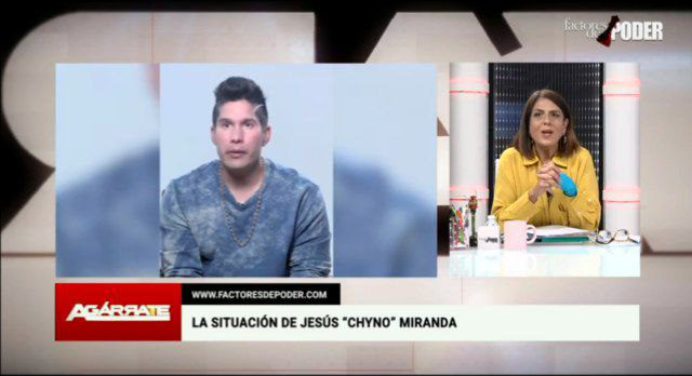 ¡Agárrate! Patricia Poleo revela detalles del supuesto secuestro de Chyno Miranda (+video)