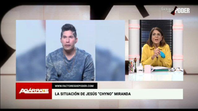 ¡Agárrate! Patricia Poleo revela detalles del supuesto secuestro de Chyno Miranda (+video)