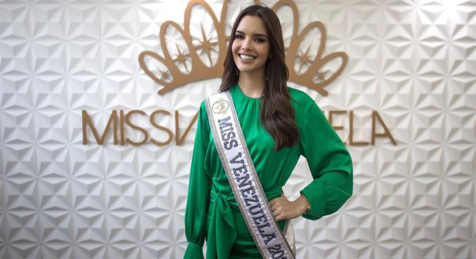 Amanda Dudamel se lleva este consejo para representar a Venezuela en el Miss Universo