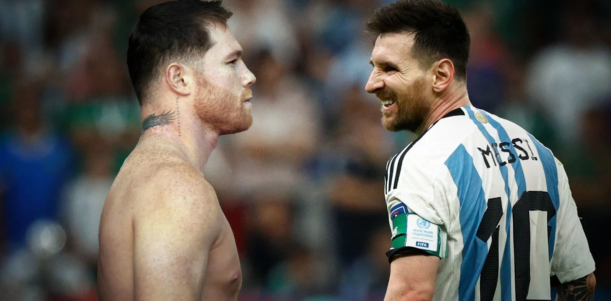 Canelo Álvarez amenaza a Messi por un video de celebración tras vencer a México en Qatar 2022