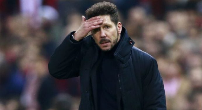 ¡Con las manos vacías! Atlético de Madrid cae y se despide de Europa