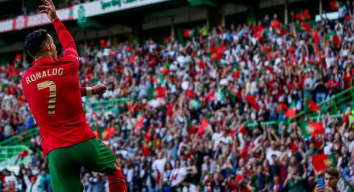 Cristiano Ronaldo titular con Portugal en su quinta Copa del Mundo