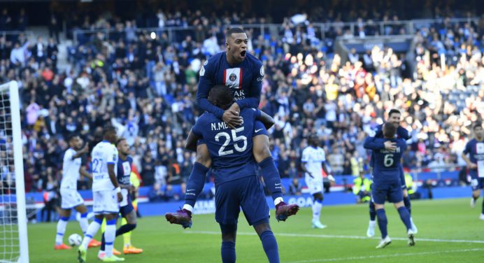 El PSG goleó en su último partido antes de Qatar 2022