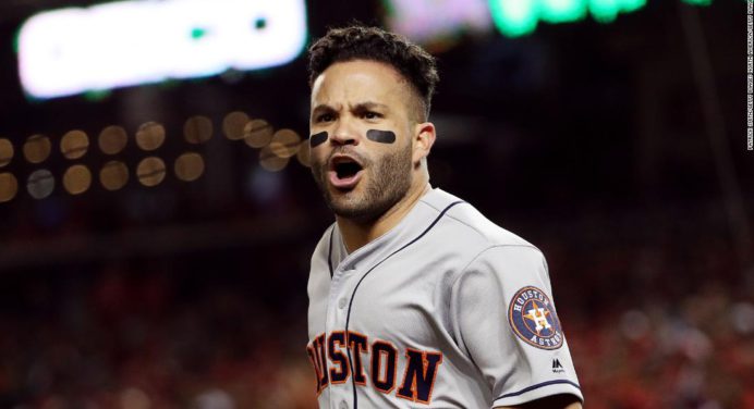 ¡Imparable! José Altuve igualó esta importante marca en postemporada