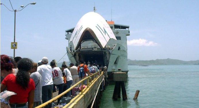 Nueva tarifa estrena ferry para la isla de Margarita