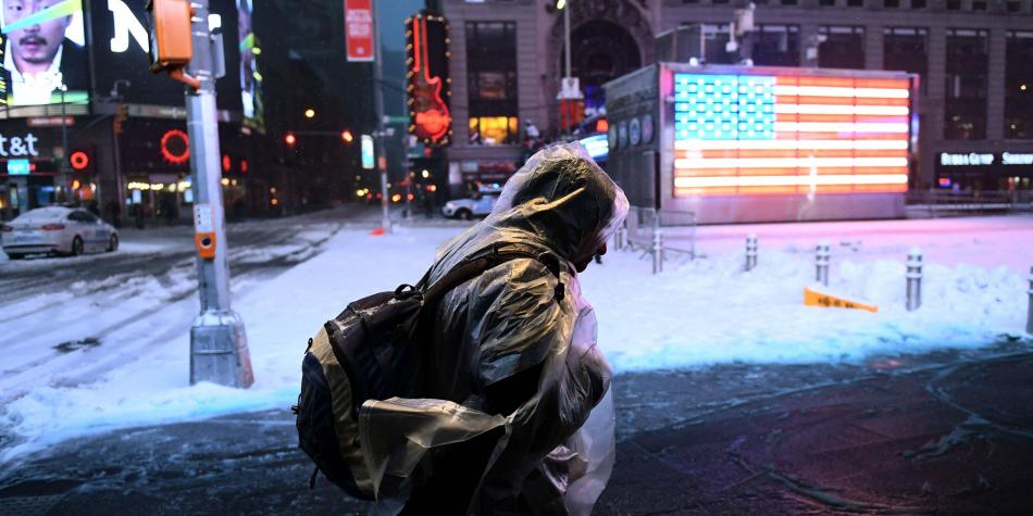 Emergencia en Nueva York por nevada