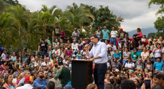 Ocariz: Asumo el compromiso de liderar un movimiento de venezolanos protagonistas de su futuro