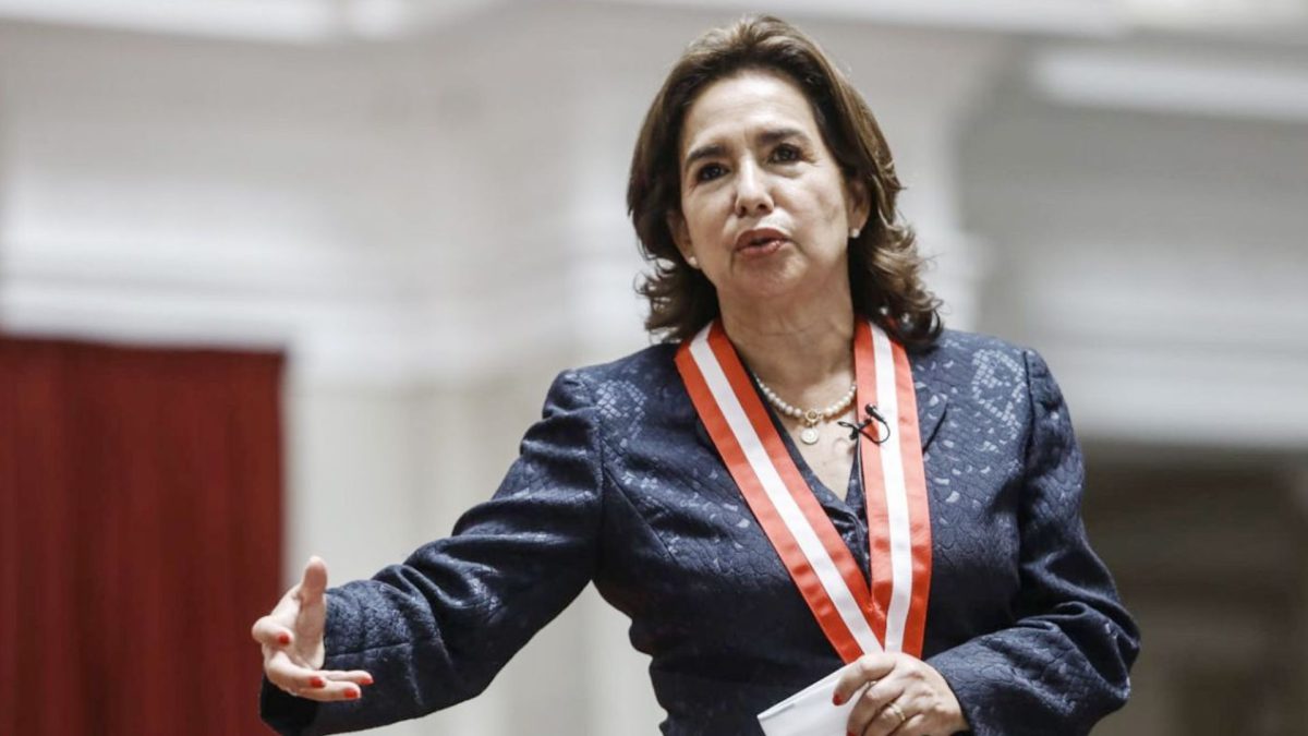 Elvia Barrios, presidenta del Poder Judicial en Perú. | Foto: Archivo
