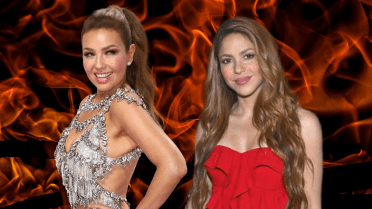 Thalía aclara todo sobre supuesto ataque en contra de Shakira