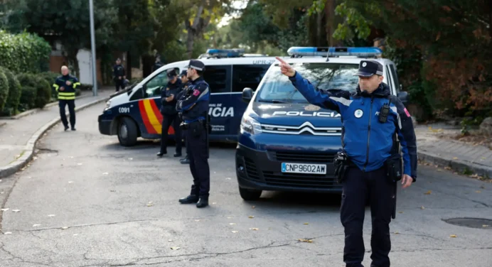 Un herido por un sobre bomba en la Embajada de Ucrania en Madrid