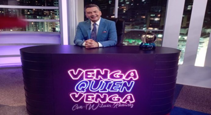 «Venga quien venga» es el nuevo programa de Wilmer Ramírez en Venevisión