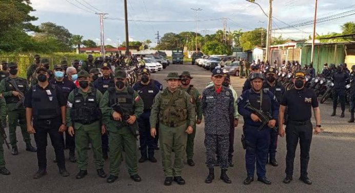 Zodi Monagas despliega más de 200 efectivos militares y policiales en Los Godos