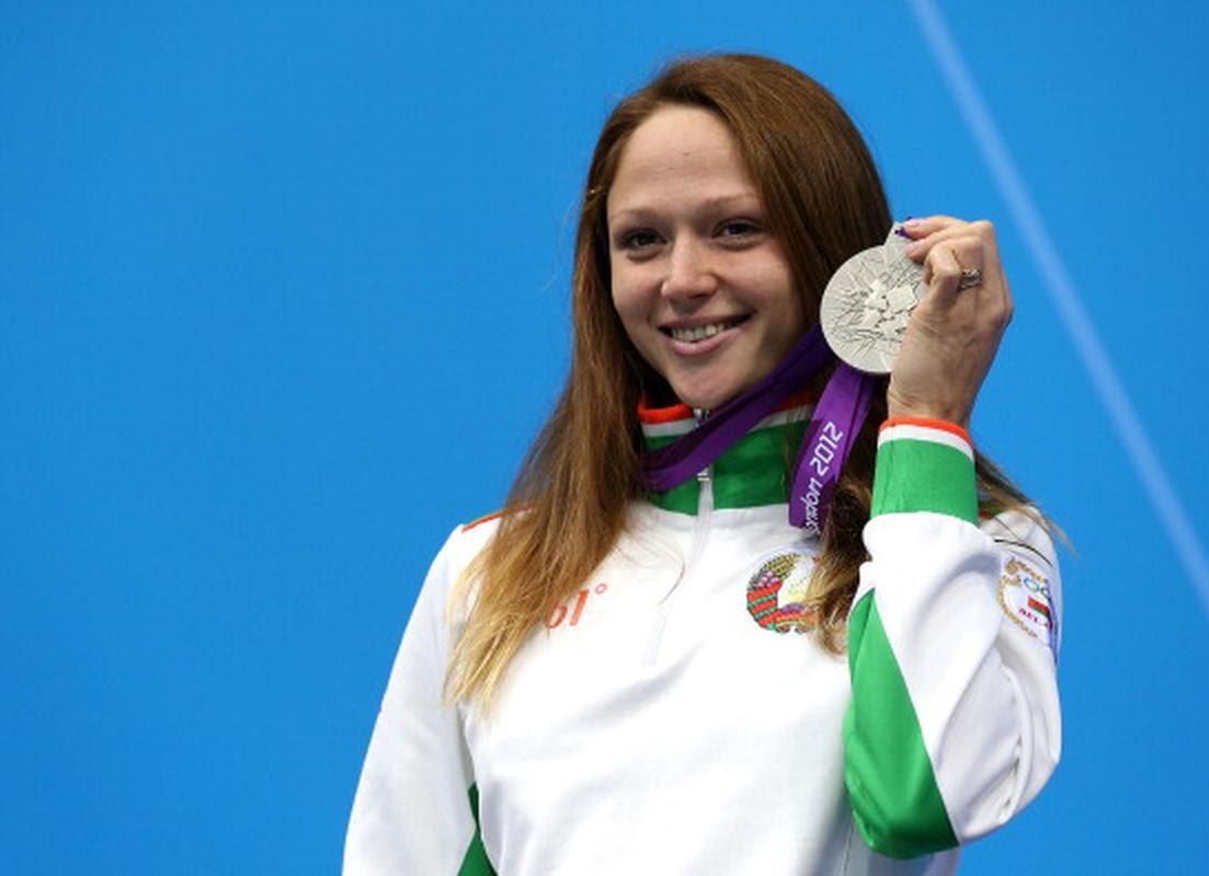 Aliaksandra Herasimenia, exnadadora olímpica de Bielorrusia. | Foto: Archivo
