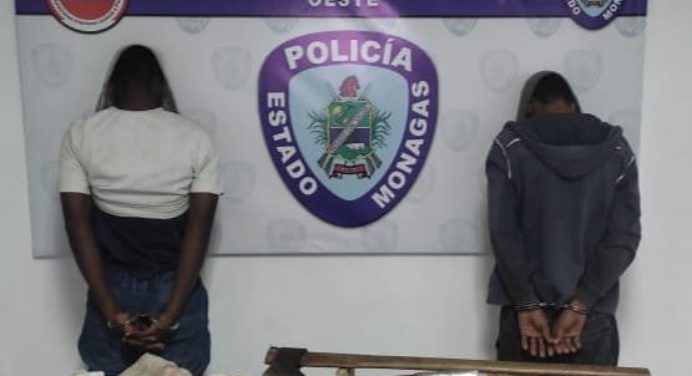 Capturan en Jusepín a alias «El Niche» y «El Gato» por entrar a robar en una finca