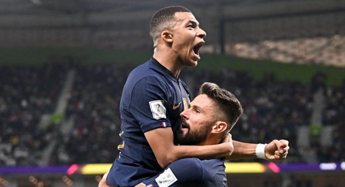 ¡Con jerarquía! Giroud y Mbappé metieron a Francia en cuartos de final