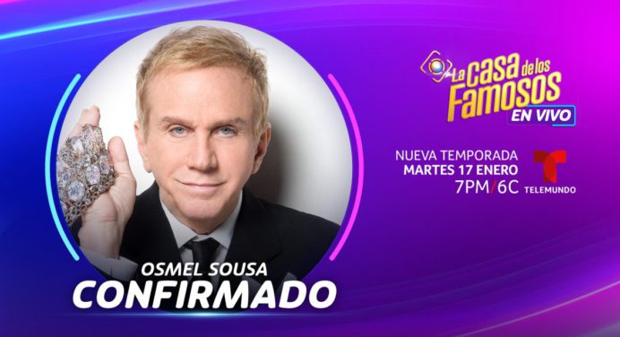 ¡Confirmado! El zar de la belleza Osmel Sousa va a La Casa de los Famosos 3