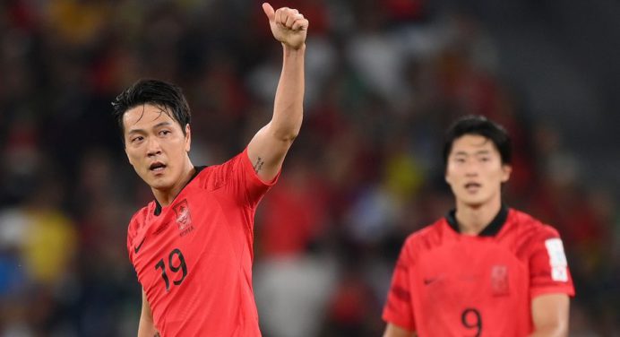 Corea del Sur venció a Portugal y pasó a octavos de final de Qatar 2022