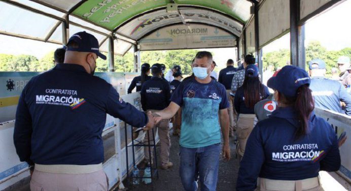 Fueron reubicados puntos migratorios en la frontera colombo-venezolana