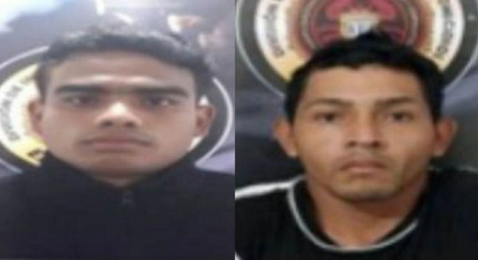 Cicpc capturó a dos sujetos que asesinaron a un joven en Prados del Sur